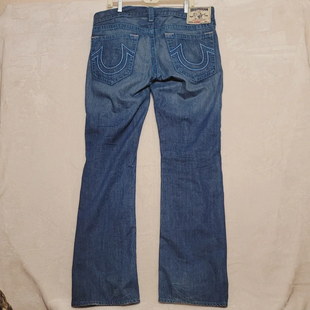 True Religion Jeans Men's 38/34 World Tour Pants Section Straight